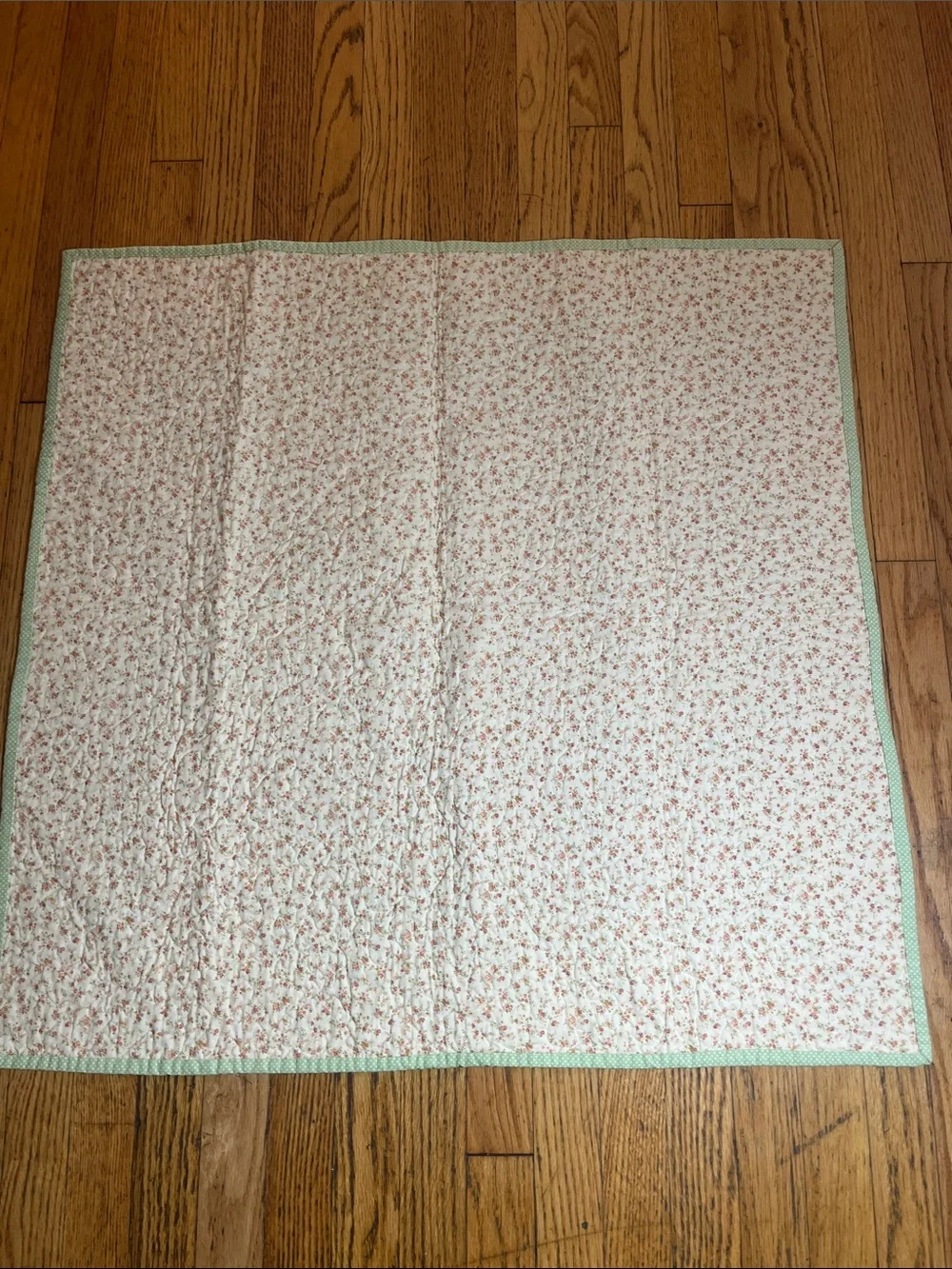 Beatrix Potter Peter Rabbit Handmade Quilt  32”x 32”